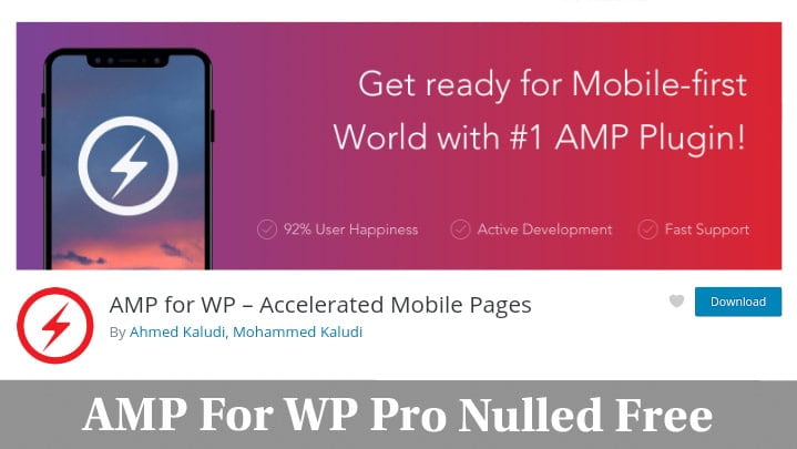 AMP For WP Pro Nulled Free
